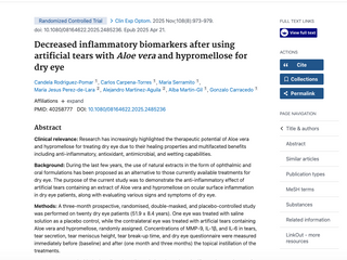 Evidence-Based Benefits of Aloe Vera for Eye Health
